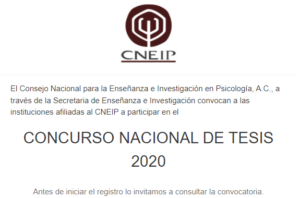 convocatoria CNEIP 2021